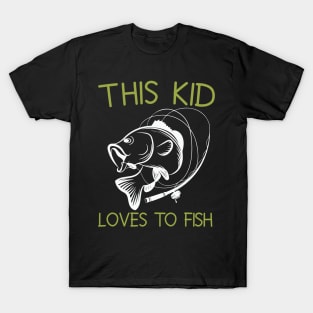 This Kid Loves To Fish T-Shirt